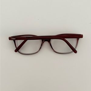 Chloe CE2716 purple glasses frames